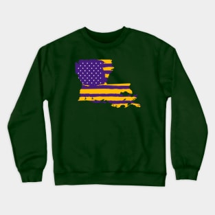 LSU Flag Redo Crewneck Sweatshirt